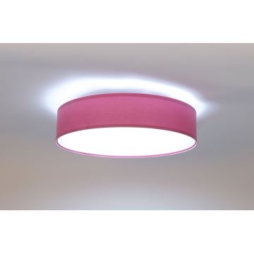 Plafonieră LED GALAXY LED/24W/230V roz/argintiu