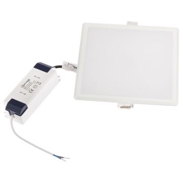 Plafonieră LED încastrată dimabilă ALGINE LED/12W/230V Wi-Fi Tuya pătrată