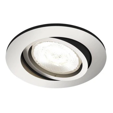 Plafonieră LED încastrată dimabilă SHELLBARK Warm Glow 1xLED/4,5W/230V 2200-2700K Philips 50201/17/P0