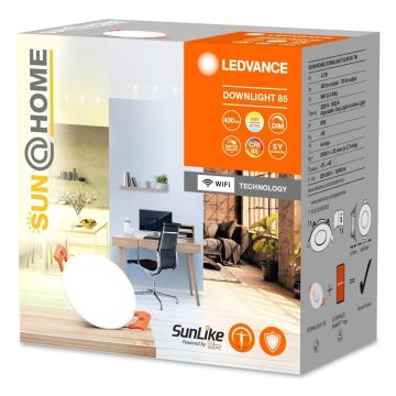 Plafonieră LED încastrată dimabilă SUN@HOME LED/22W/230V 2200-5000K CRI 95 Wi-Fi Ledvance