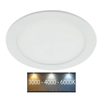 Plafonieră LED încastrată pentru baie LED/18W/230V 3000/4000/6000K IP44