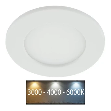 Plafonieră LED încastrată pentru baie LED/6W/230V 3000/4000/6000K IP44