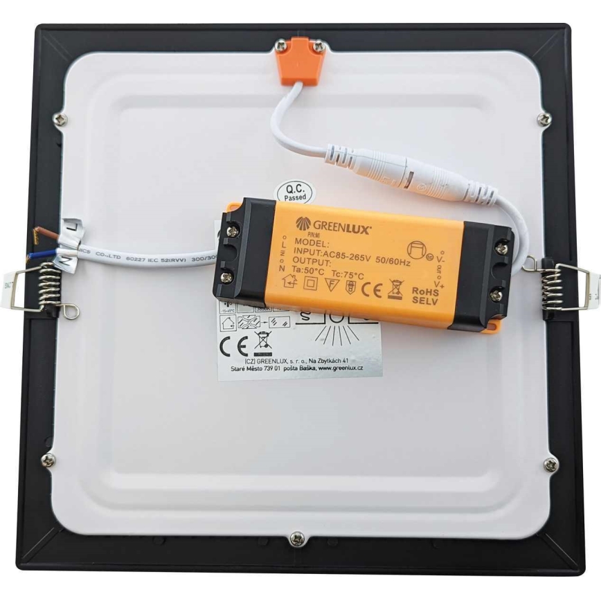 Plafonieră LED încastrată pentru baie VEGA LED/24W/230V 3800K 29,8 cm IP44