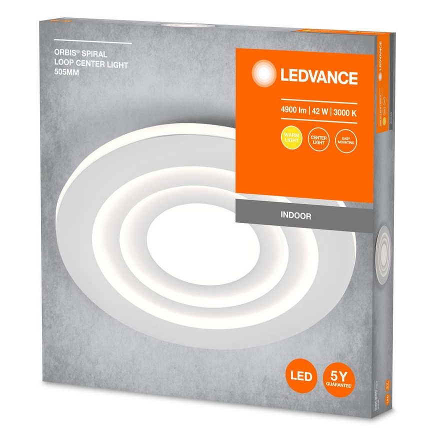 Plafonieră LED Ledvance ORBIS SPIRAL LED/42W/230V