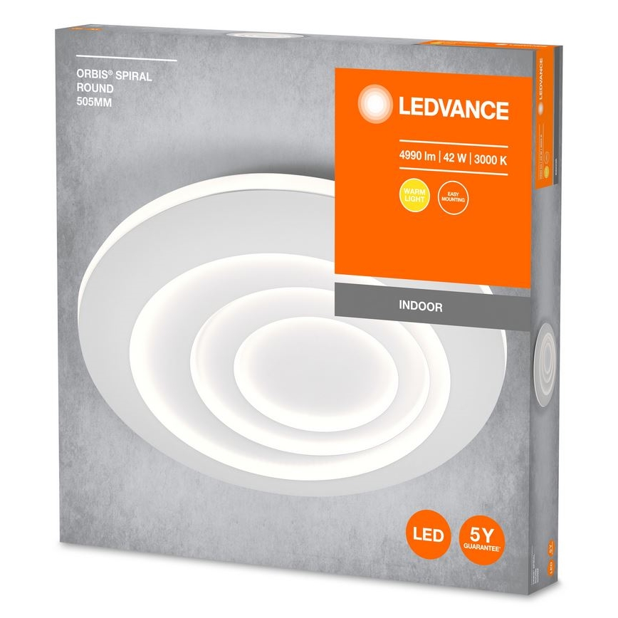 Plafonieră LED Ledvance ORBIS SPIRAL LED/42W/230V