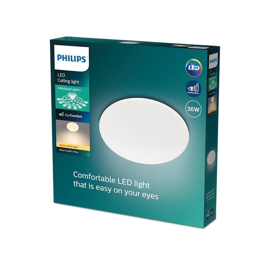 Plafonieră LED MOIRE LED/36W/230V 2700K Philips