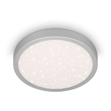 Plafonieră LED pentru baie Brilo 3649-014 RUNA LED/18,5W/230V IP44 argintiu