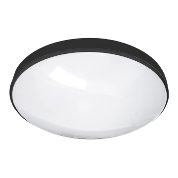 Plafonieră LED pentru baie CIRCLE LED/12W/230V 4000K d. 25 cm IP44 negru