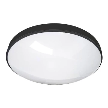 Plafonieră LED pentru baie CIRCLE LED/24W/230V 4000K d. 37 cm IP44 negru