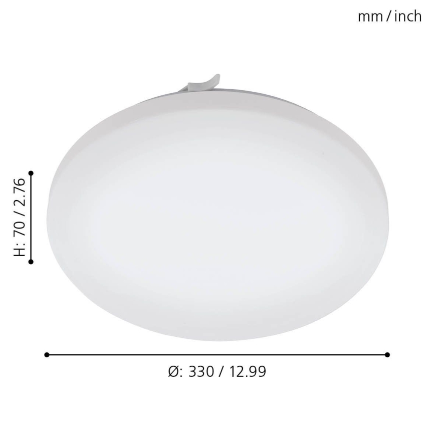 Plafonieră LED pentru baie Eglo 79523 TUSCOLA LED/14,6W/230V IP44