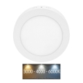 Plafonieră LED pentru baie LADA LED/12W/230V 3000/4000/6000K IP44 alb