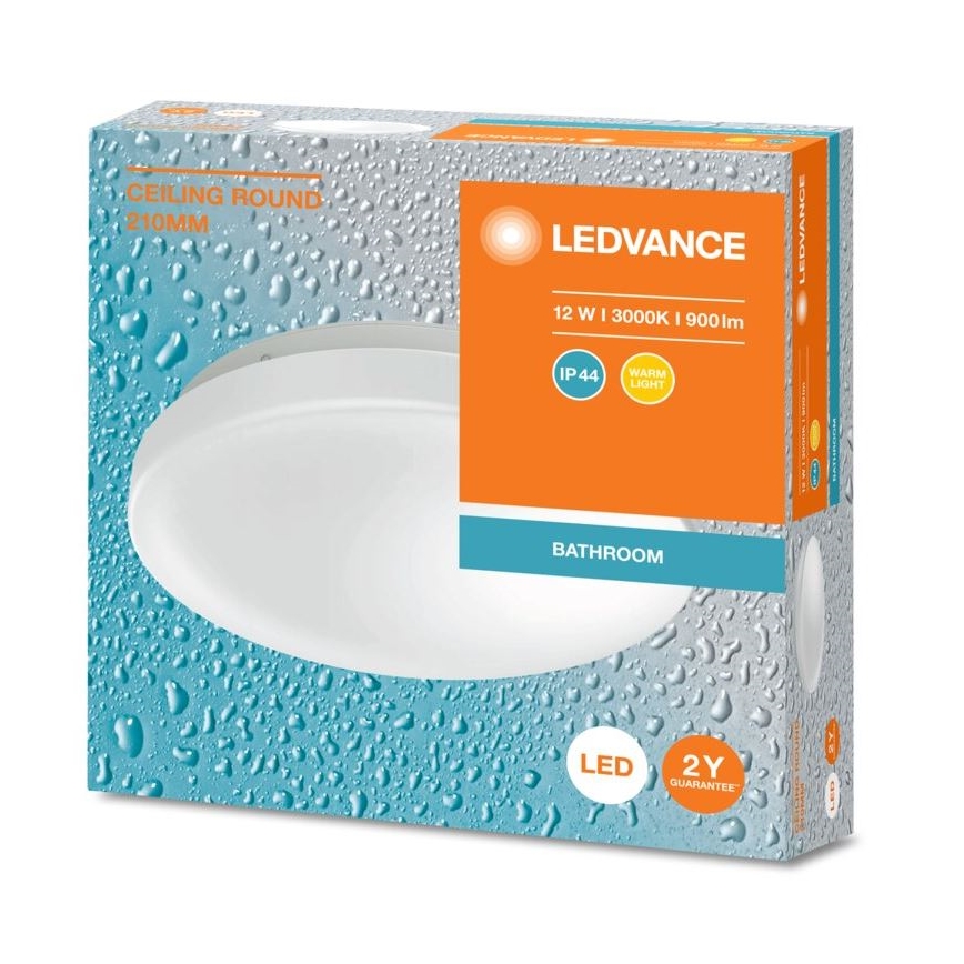 Plafonieră LED pentru baie Ledvance CEILING ROUND LED/12W/230V 3000K IP44