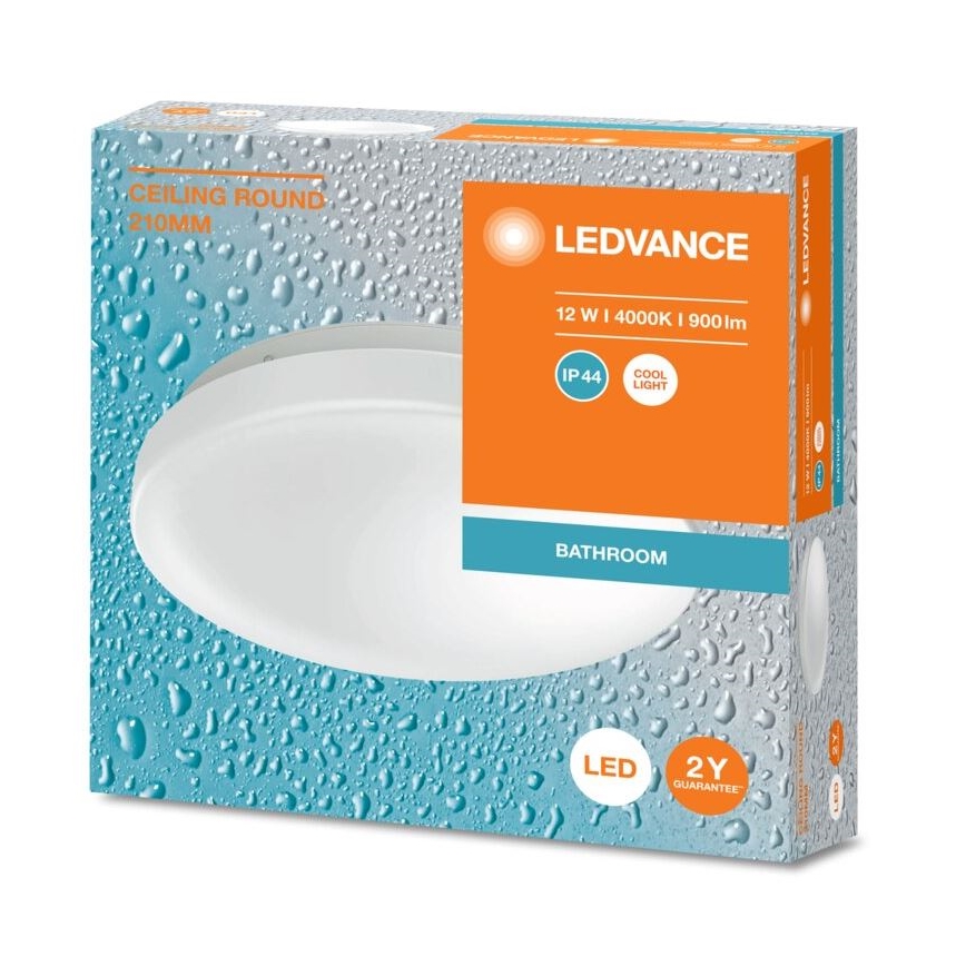 Plafonieră LED pentru baie Ledvance CEILING ROUND LED/12W/230V 4000K IP44