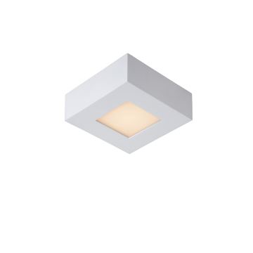 Plafonieră LED dimabilă pentru baie Lucide 28117/11/31 BRICE LED/8W/230V 10,8x10,8 cm IP44 alb