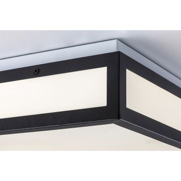 Plafonieră LED pentru baie Rabalux LED/18W/230V IP44 negru