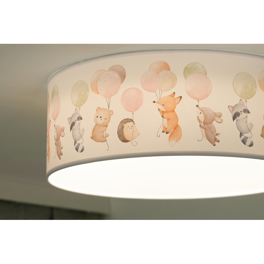 Plafonieră LED pentru copii Duolla CORTINA LED/26W/230V d. 40 cm