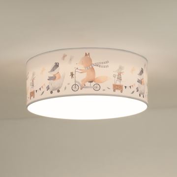 Plafonieră LED pentru copii Duolla CORTINA LED/26W/230V d. 40 cm