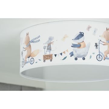 Plafonieră LED pentru copii Duolla CORTINA LED/26W/230V d. 40 cm