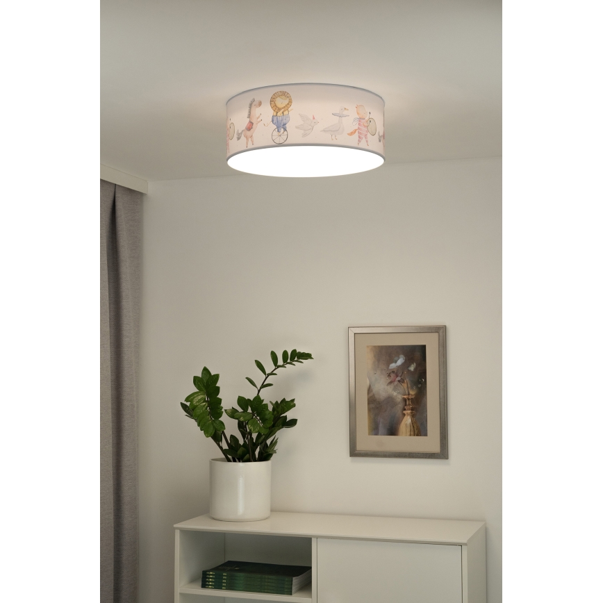 Plafonieră LED pentru copii Duolla CORTINA LED/26W/230V d. 40 cm