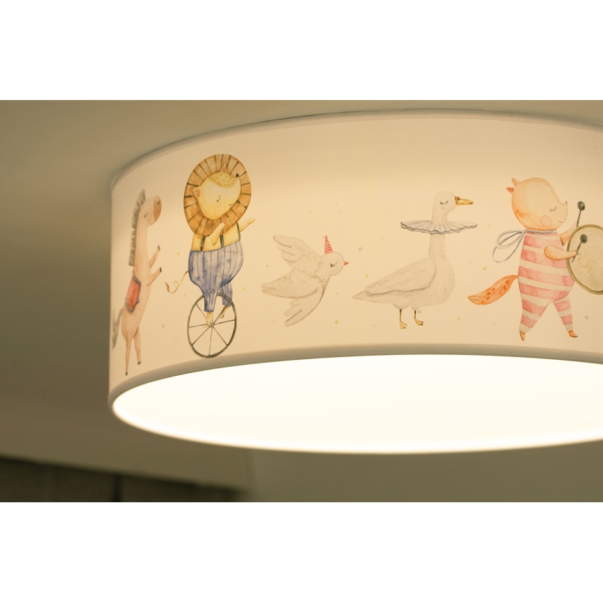 Plafonieră LED pentru copii Duolla CORTINA LED/26W/230V d. 40 cm