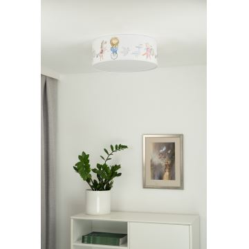 Plafonieră LED pentru copii Duolla CORTINA LED/26W/230V d. 40 cm