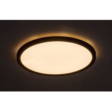 Plafonieră LED Rabalux LED/24W/230V 3000/4000/6000K d. 29 cm negru