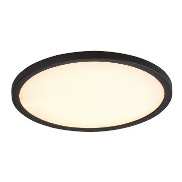 Plafonieră LED Rabalux LED/24W/230V 3000/4000/6000K d. 29 cm negru