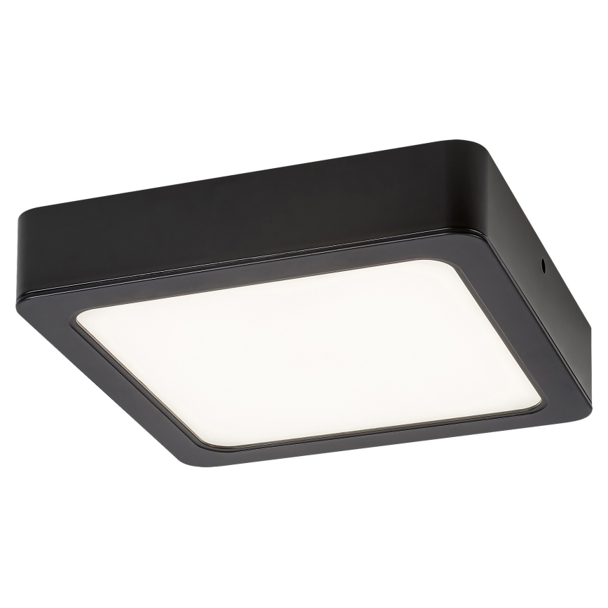 Plafonieră LED Rabalux LED/24W/230V 22x22 cm negru