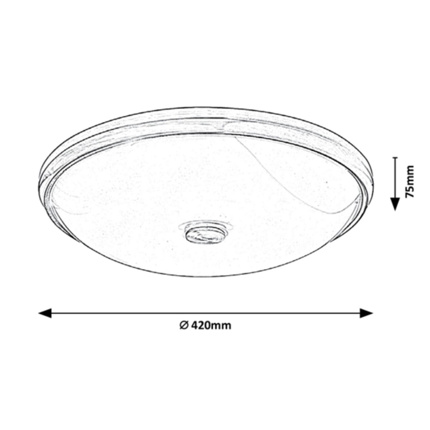 Plafonieră LED Rabalux LED/24W/230V