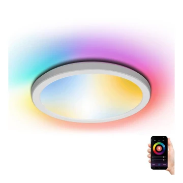 Plafonieră LED RGB+CCT LED/22W/230V 2700-6500K Wi-Fi Aigostar