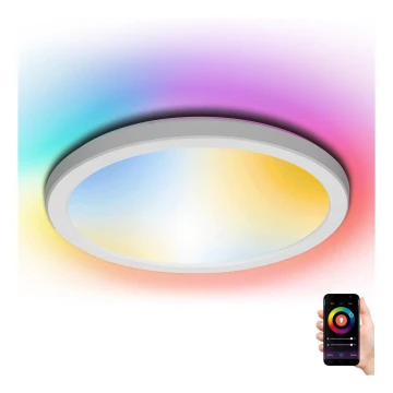 Plafonieră LED RGB+CCT LED/25W/230V 2700-6500K Wi-Fi Aigostar