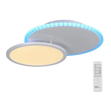 Plafonieră LED RGB dimabilă ARENDA LED/21W/230V Leuchten Direkt 11662-16 + telecomandă