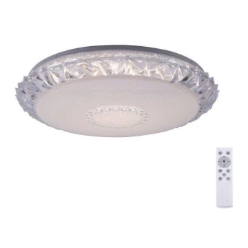 Plafonieră LED RGB dimabilă LUCCA LED/36W/230V Leuchten Direkt 14377-00 + telecomandă