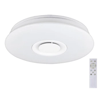 Plafonieră LED RGB dimabilă Rabalux 1xLED RGB/24W/230V + telecomandă