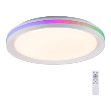 Plafonieră LED RGB dimabilă RIBBON LED/15W/230V Leuchten Direkt 15544-16