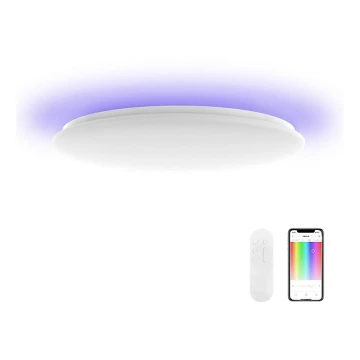 Plafonieră LED RGB dimabilă Yeelight ARWEN 550C LED/50W/230V IP50 CRI 90 + telecomandă Wi-Fi/BT