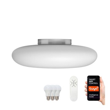 Plafonieră LED RGBW dimabilă FUENTE 3xE27/8,5W/100-240V Tuya Immax NEO 07062L