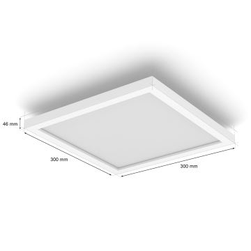 Plafonieră LED RGBW dimabilă Hue SURIMU LED/27W/230V Philips