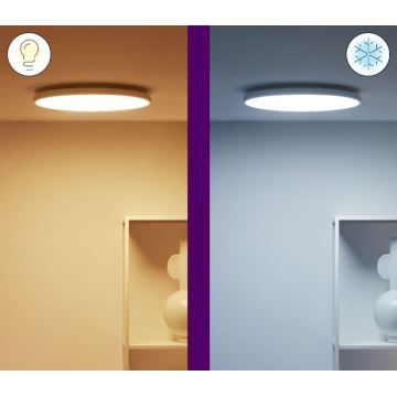 Plafonieră LED RGBW dimabilă RUNE LED/21W/230V 2700-6500K Wi-Fi albă WiZ