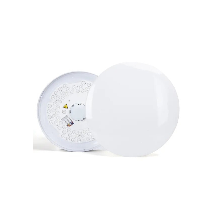 Plafonieră LED RGBW pentru baie Aigostar LED/18W/230V 3000-6500K IP44 + telecomandă