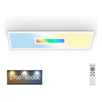 Plafonieră LED RGBW Telefunken 319206TF LED/22W/230V 2700-6500K alb + telecomandă