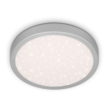 Plafonieră LED RUNA LED/18W/230V argintie Briloner 3048-014