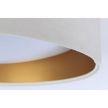 Plafonieră LED dimabilă SMART GALAXY LED/24W/230V d. 45 cm 2700-6500K Wi-Fi Tuya albă/aurie + telecomandă