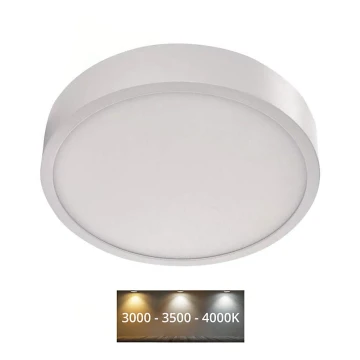 Plafonieră NEXXO LED/21W/230V 3000/3500/4000K d. 22,5 cm alb