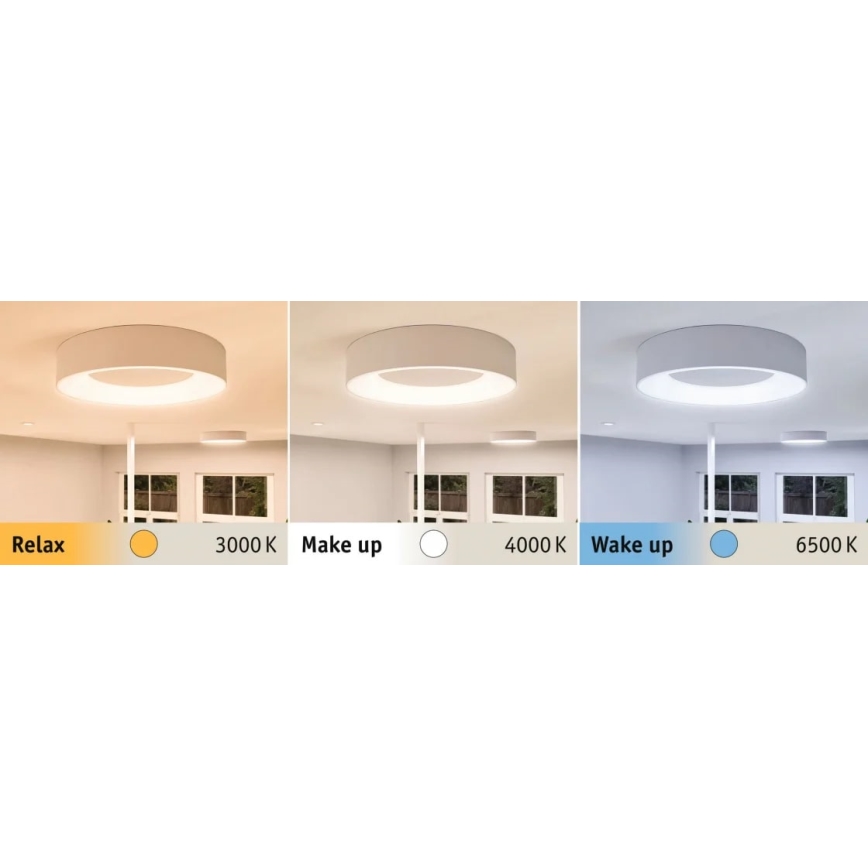 Plafonieră pentru baie LED/23W IP44 CASCA 230V Paulmann 78947