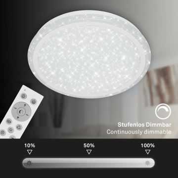 Plafonieră RGBW dimabilă STARRY SKY LED/24W/230V 3000-6500K Brilo + telecomandă