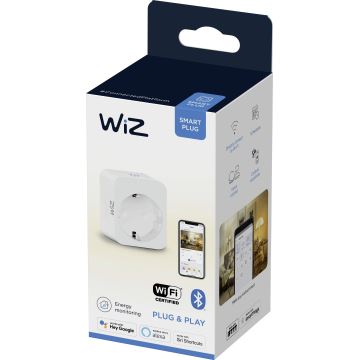 Priză inteligentă F 2300W + contor de energie Wi-Fi WiZ