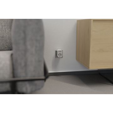 Priză inteligentă TESLA Smart 3680W/230V/16A tip F/E 2xUSB-A + 1xUSB-C Wi-Fi