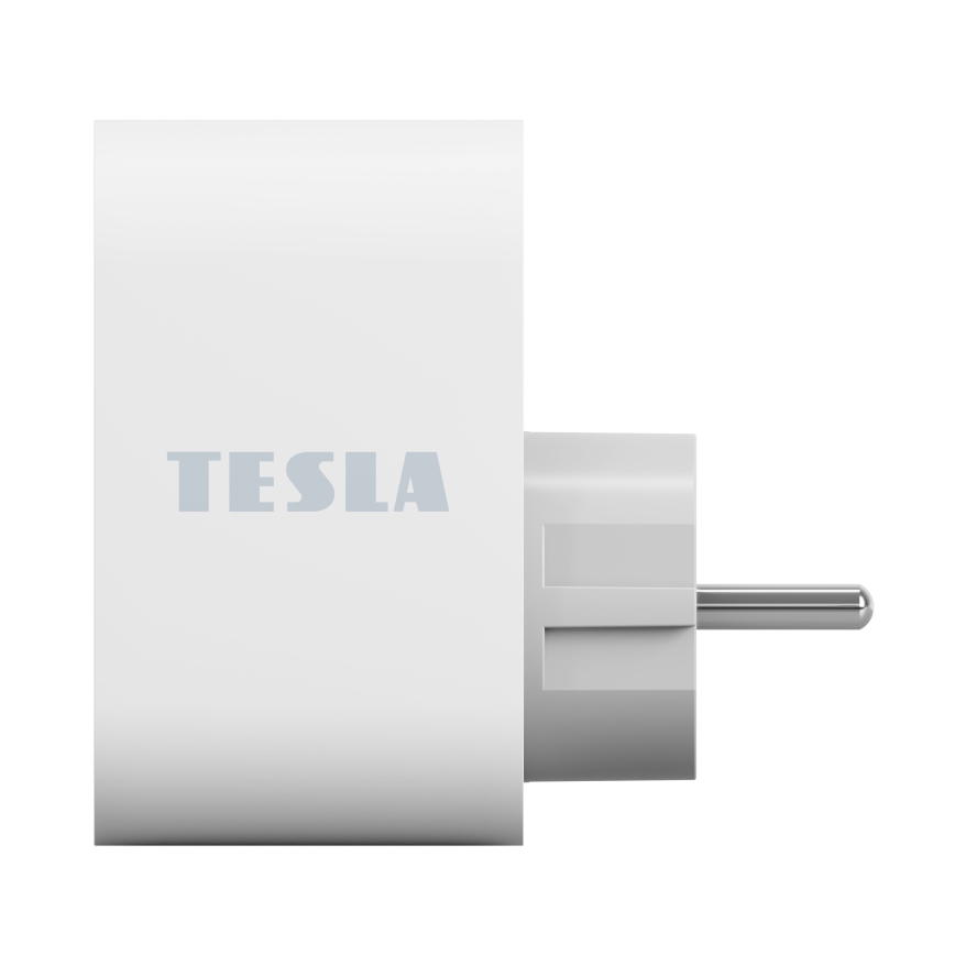 Priză inteligentă TESLA Smart 3680W/230V/16A tip F/E 2xUSB-A + 1xUSB-C Wi-Fi