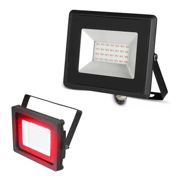 Proiector LED/20W/230V IP65 lumină roșie